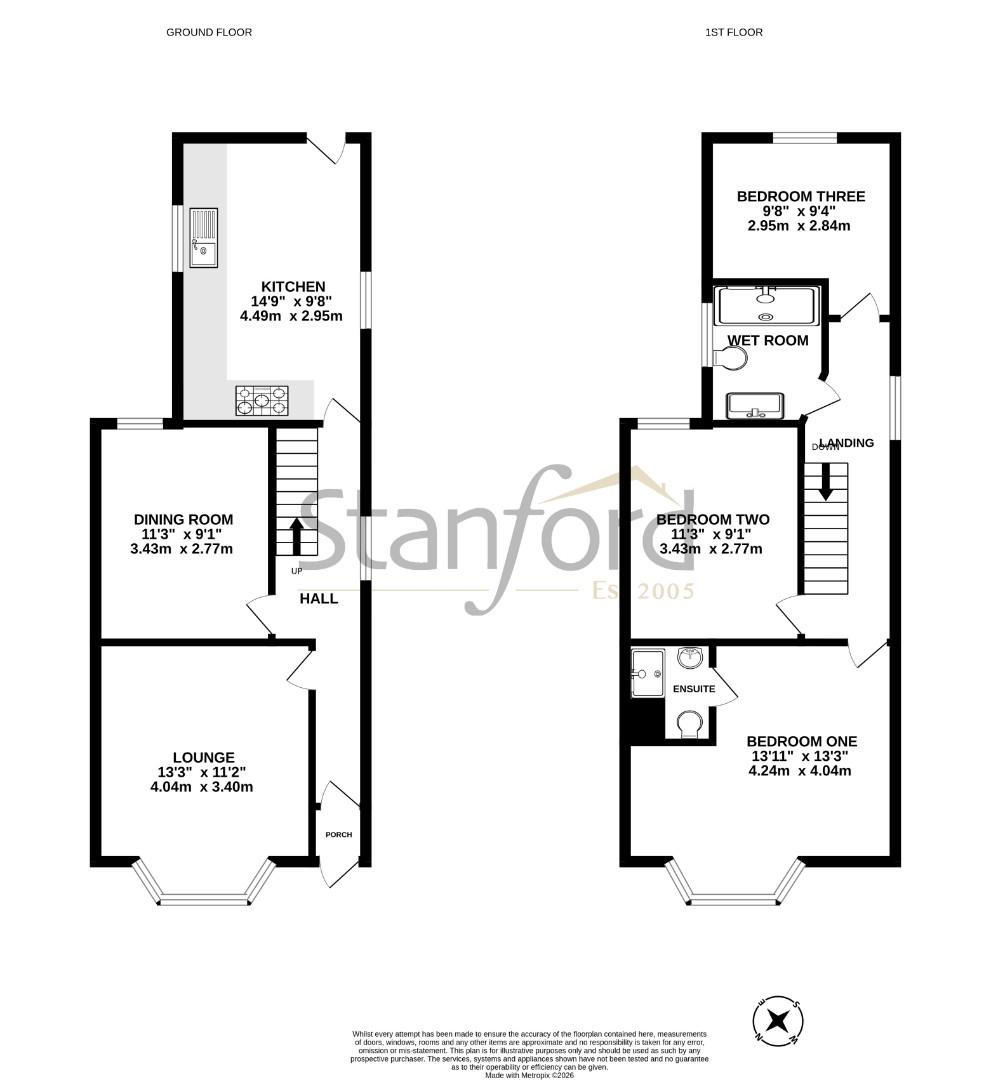 Floorplan for Arnold Road, Eastleigh