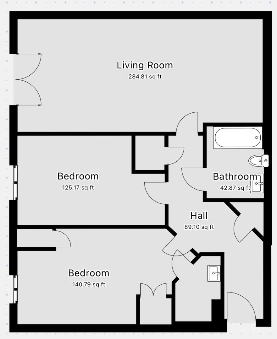 Floorplan for The Compass, Southampton